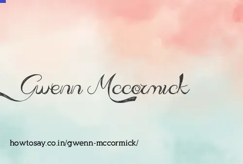 Gwenn Mccormick