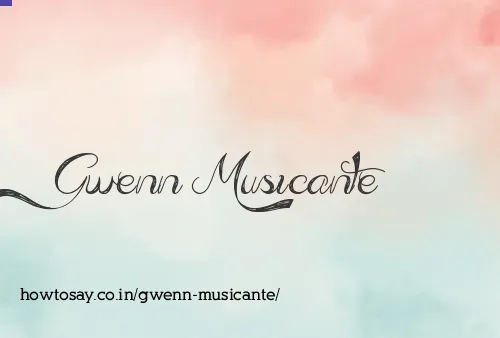 Gwenn Musicante