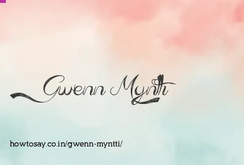 Gwenn Myntti