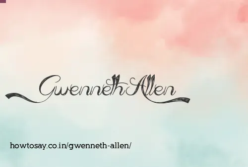 Gwenneth Allen