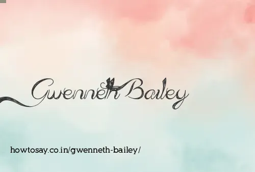 Gwenneth Bailey