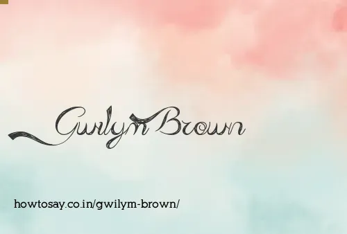 Gwilym Brown
