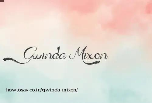 Gwinda Mixon