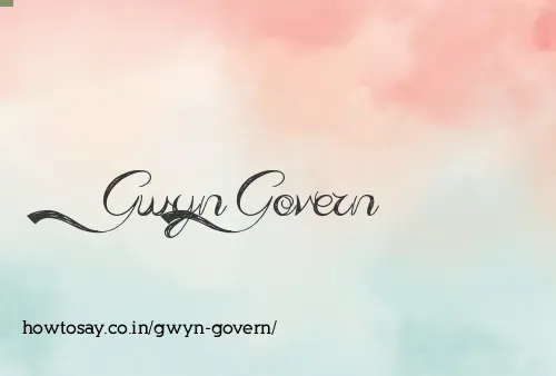 Gwyn Govern