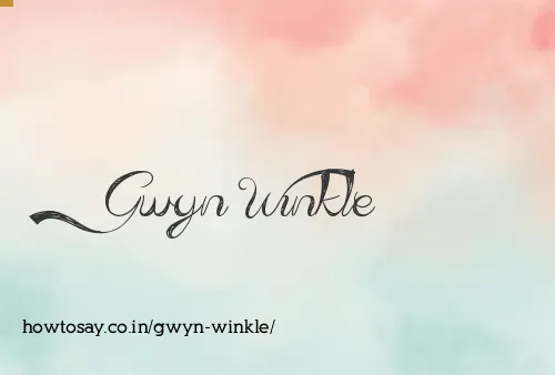 Gwyn Winkle