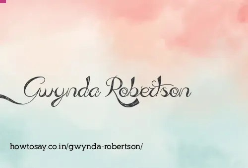 Gwynda Robertson