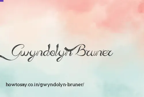 Gwyndolyn Bruner