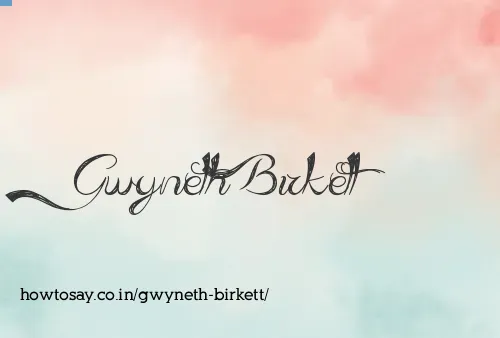 Gwyneth Birkett