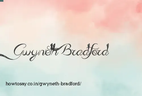 Gwyneth Bradford
