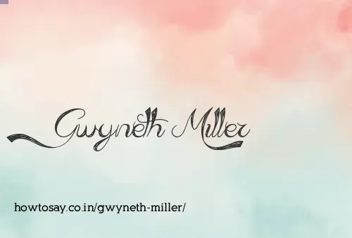 Gwyneth Miller