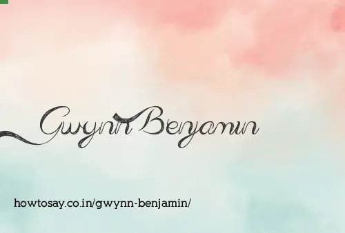 Gwynn Benjamin