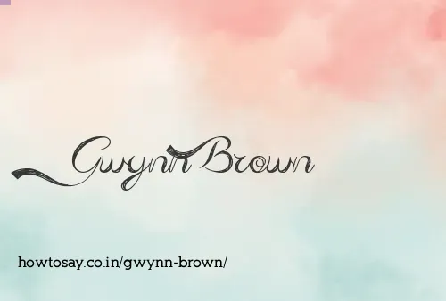Gwynn Brown