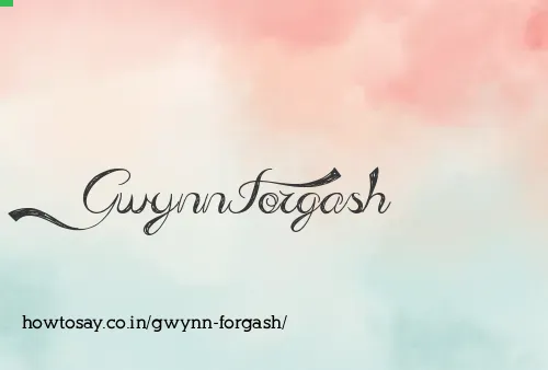 Gwynn Forgash