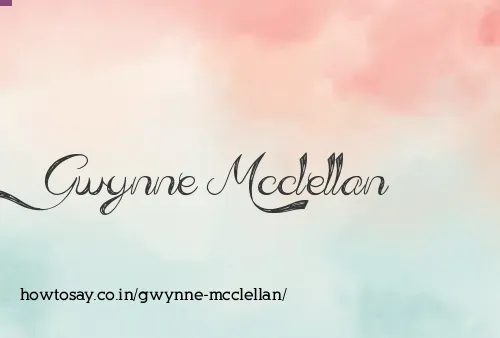 Gwynne Mcclellan