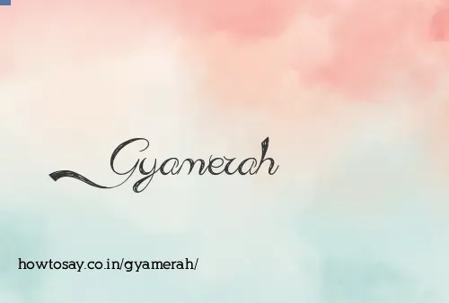 Gyamerah