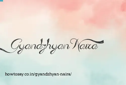 Gyandzhyan Naira