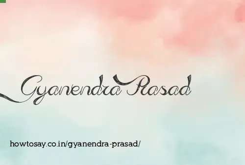 Gyanendra Prasad