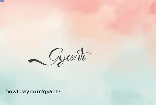 Gyanti