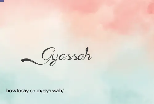 Gyassah