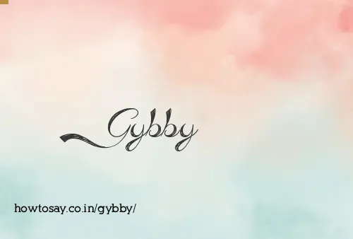 Gybby