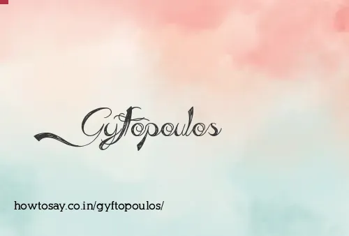 Gyftopoulos