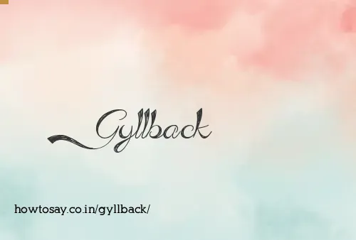 Gyllback