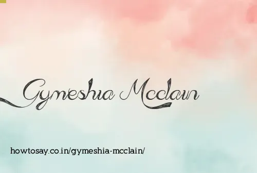 Gymeshia Mcclain