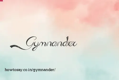 Gymnander