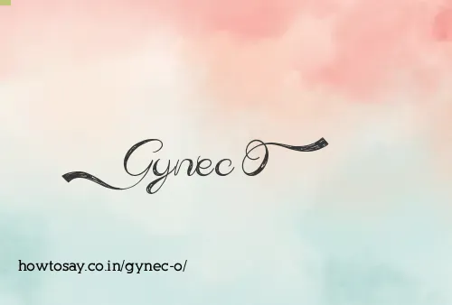 Gynec O