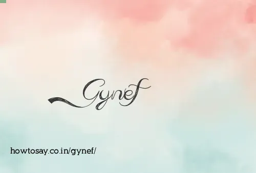 Gynef