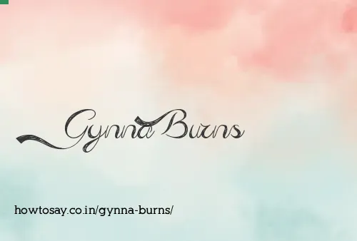 Gynna Burns