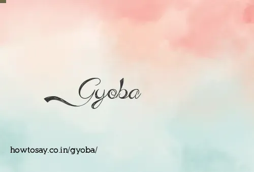 Gyoba