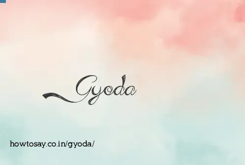 Gyoda