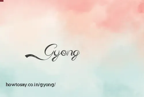 Gyong