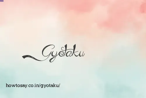 Gyotaku