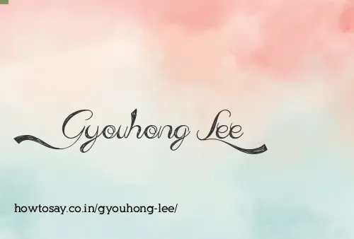 Gyouhong Lee