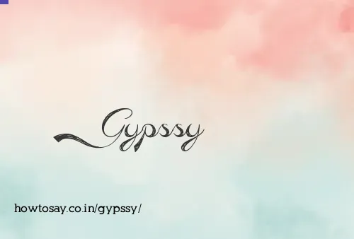 Gypssy