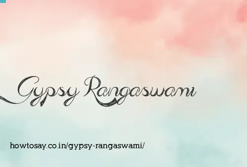 Gypsy Rangaswami