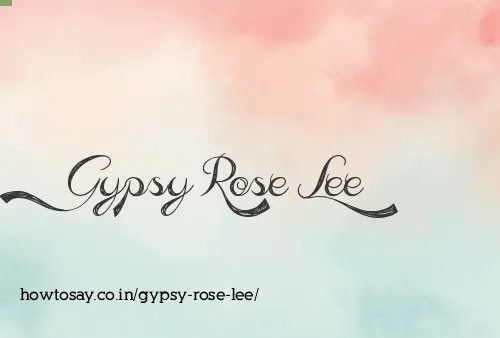 Gypsy Rose Lee
