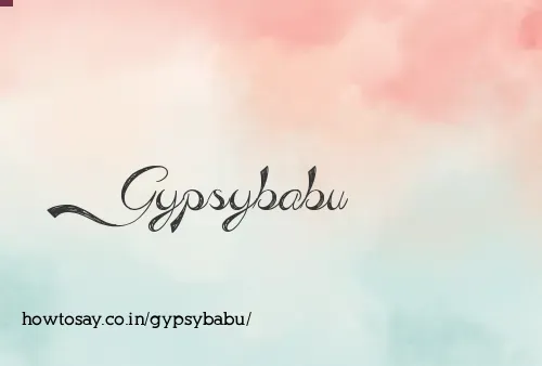 Gypsybabu