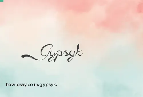 Gypsyk