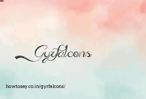 Gyrfalcons