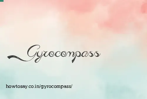Gyrocompass