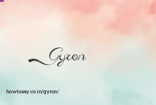 Gyron
