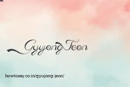 Gyujong Jeon