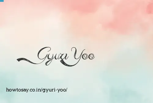 Gyuri Yoo