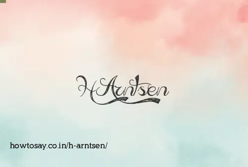 H Arntsen