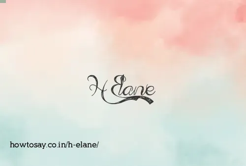 H Elane