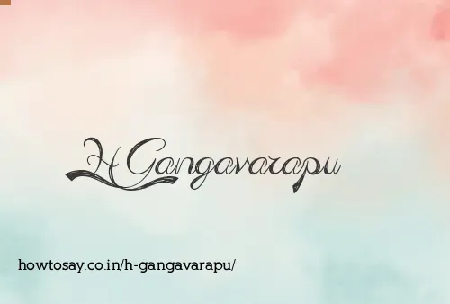 H Gangavarapu