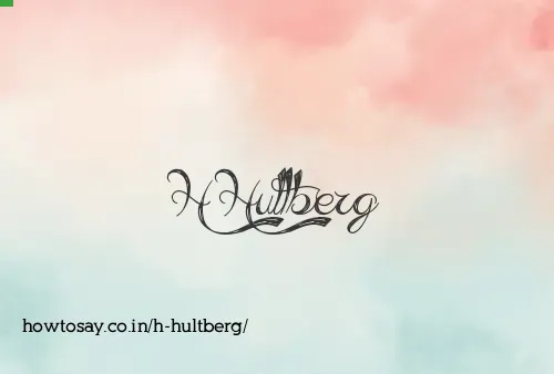 H Hultberg